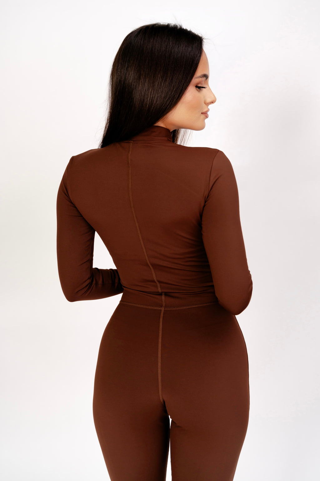 Salopetă Modelatoare cu Efect de Talie Subțiată -Chocolate Fit ALORA