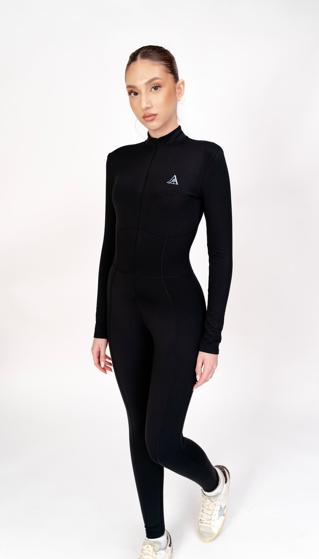 Salopetă Modelatoare cu Efect de Talie Subțiată- Black Fit ALORA