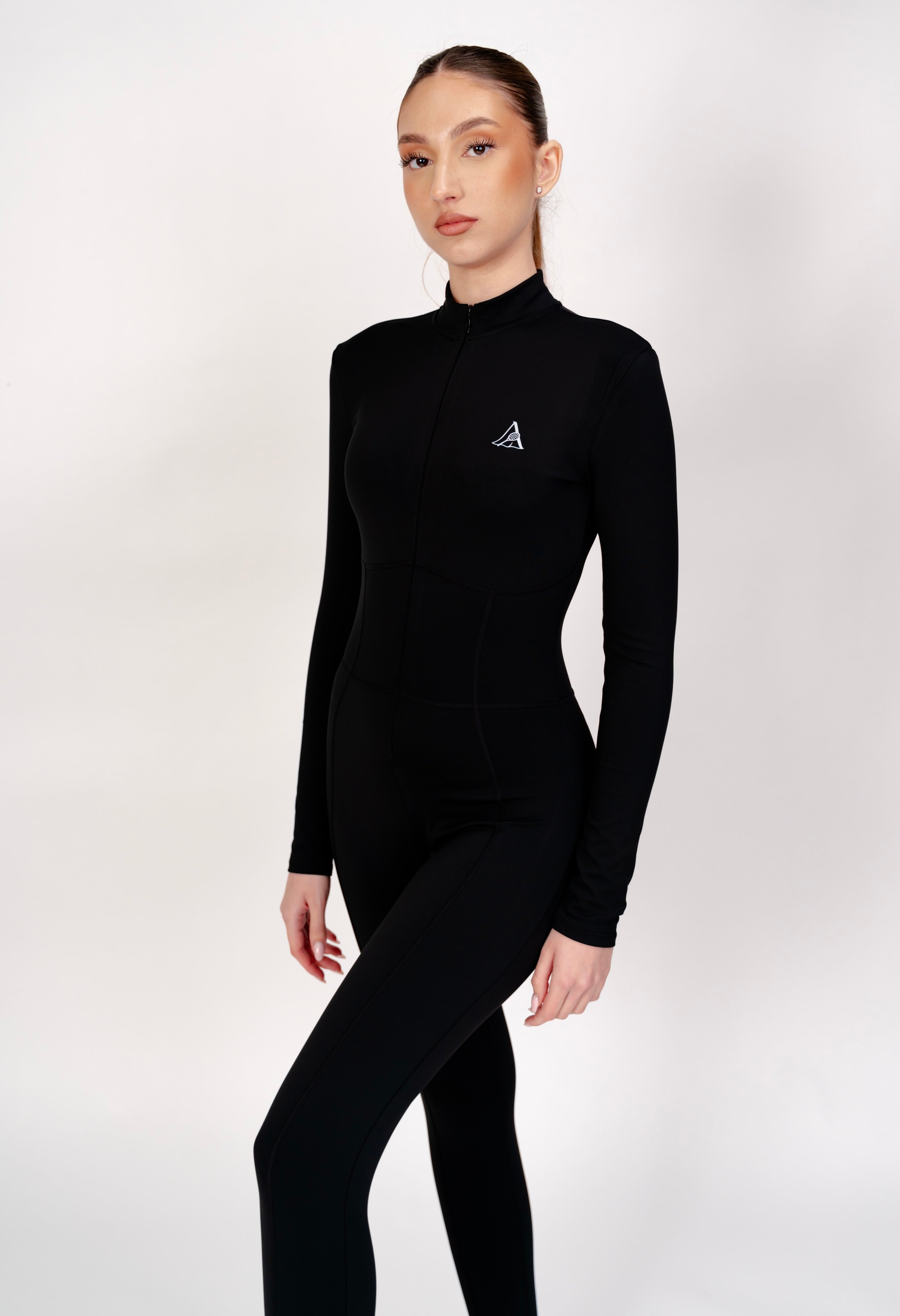 Salopetă Modelatoare cu Efect de Talie Subțiată- Black Fit ALORA