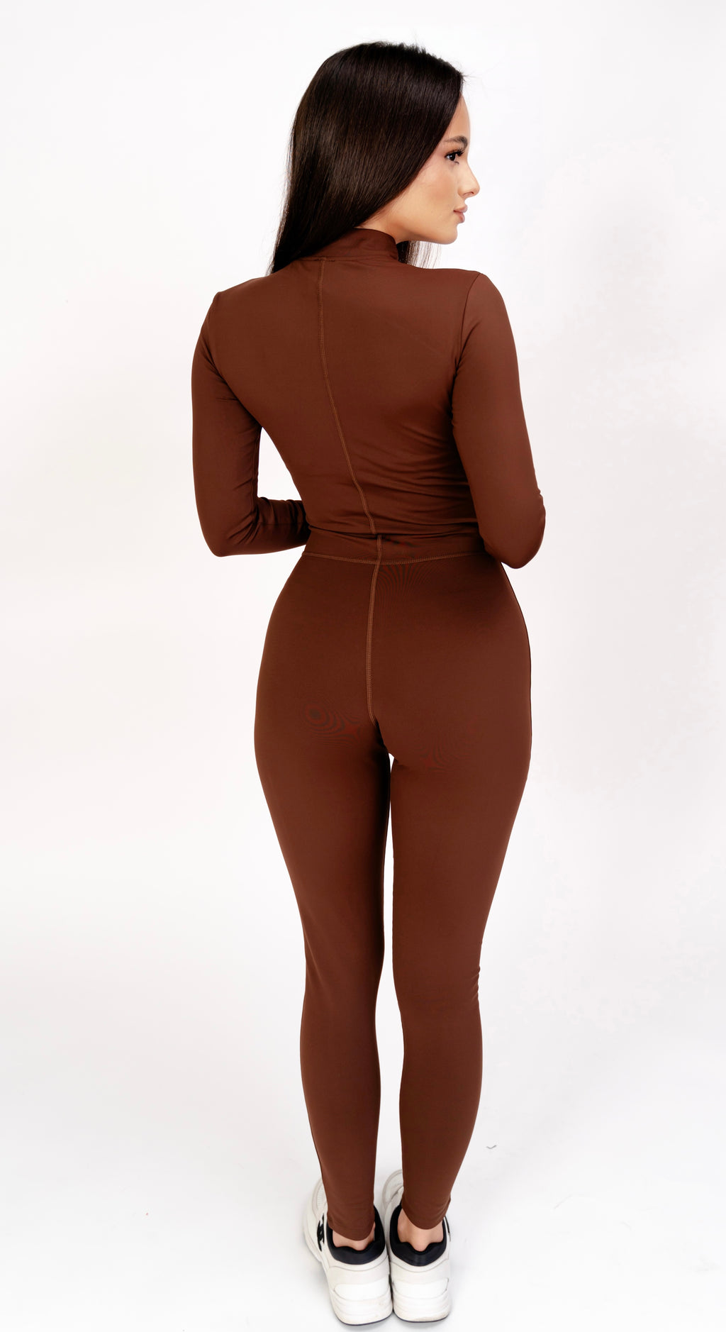 Salopetă Modelatoare cu Efect de Talie Subțiată -Chocolate Fit ALORA